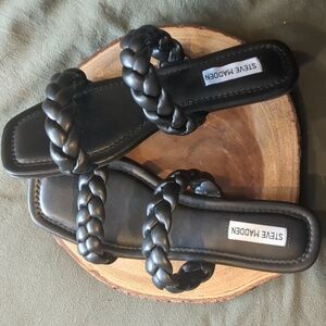 Steve Madden braided sandals